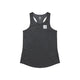 Saysky Zig Zag Combat Singlet, Dame, Black Zigzag har et sort zigzag-design, racerback-snit og et rektangulært hvidt logopatch på brystet. Den vises på en almindelig hvid baggrund.