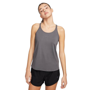 Dri-FIT Strappy Tank Top, Dame, Iron Grey/Black