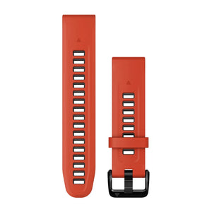 Quickfit Watch Band, Unisex, Flame Red/Graphite