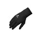 Et enkelt par Combat Gloves, Unisex, Black fra Saysky er vist på en almindelig hvid baggrund. Handskerne har en lille hvid stjerne og SKY SKY-tekst på bagsiden med skridsikkert greb for bedre håndtering.