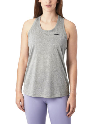 Racerback Tank, Dame, Tumbled Grey/FLT Silver/Heather/Black