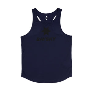 Logo Flow Singlet, Herre, Blue