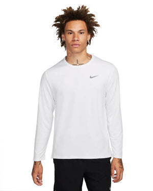 Miler LS, Herre, White/Reflective Silver