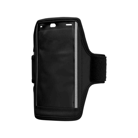 Nike Essentials-armbåndet, unisex, i sort/sølv har et justerbart design og en gennemsigtig lomme foran, der holder din smartphone sikkert på plads under aktiviteter som løb eller træning. Denne mobilholder til løb sikrer, at din enhed er i sikkerhed og let tilgængelig under hele din træning.
