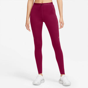 Dri-Fit Run Division Tight, Dame, Pomegranate/Black