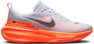 Invincible Run Flyknit 3, Herre, Pure Platinum/Black-Cool Grey