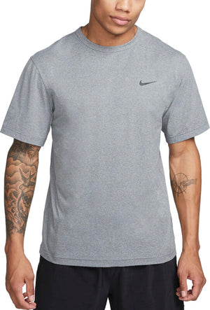 Dri-FIT UV SS T-Shirt, Herre, Smoke Grey/Htr/Black