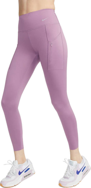 Firm Support Mid Rise 7/8 Tights, Dame, Violet Dust/Black