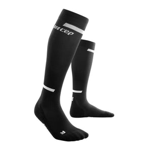 The Run Socks Tall V4, Herre, Black