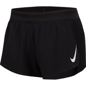 Aeroswift Shorts, Dame, Black/White