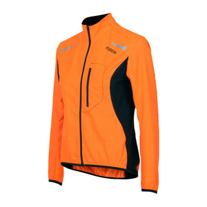 S1 Run Jacket, Dame, Orange/Black