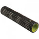 Trigger Point Grid 2.0 Foam Roller, Unisex, sort, har en struktureret gitteroverflade og et hult limegrønt indre, vist diagonalt på en hvid baggrund.