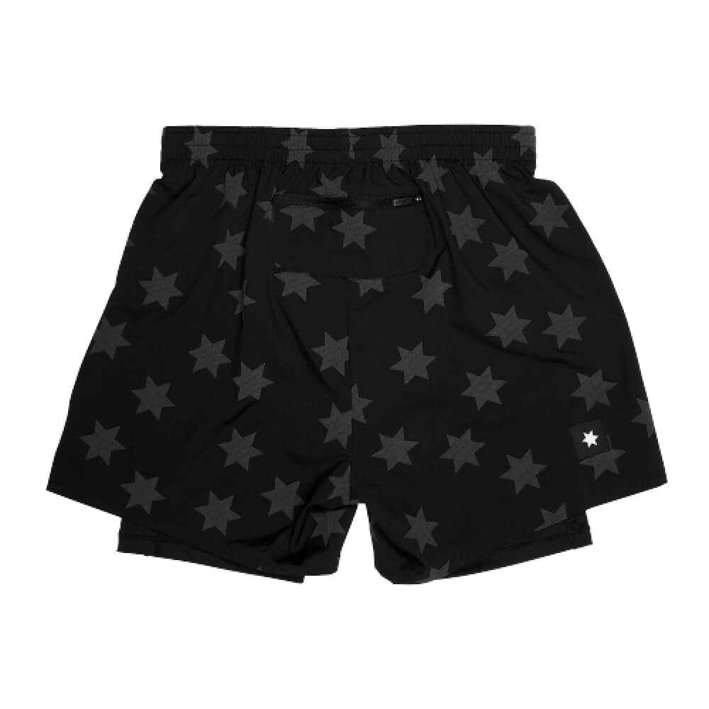 Star Reflective Pace 2-in-1 Shorts 5", Herre