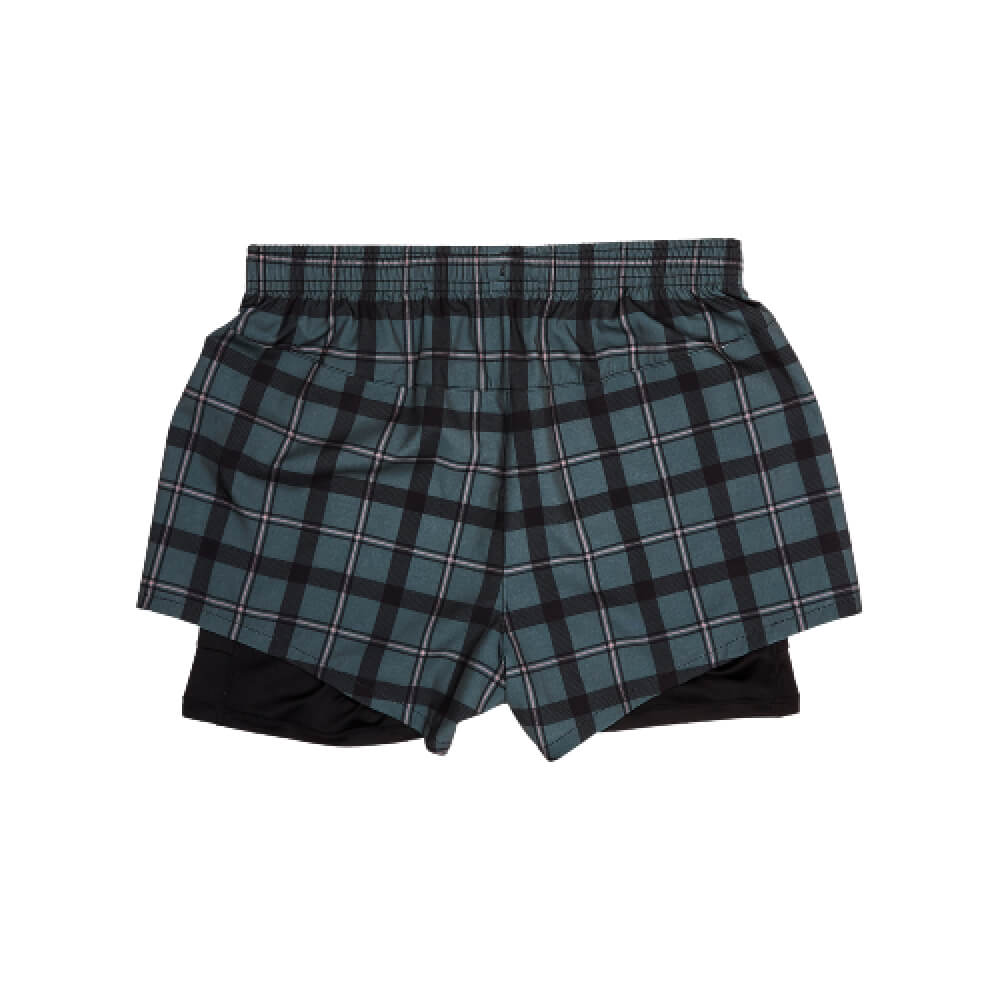 Checker Pace 2in1 Shorts 3", Dame